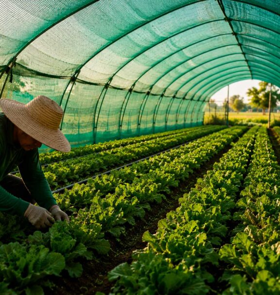 Protege tus cultivos de los efectos del viento y ayuda a reducir los daños que pueden afectar su crecimiento y producción. La Malla Cortaviento crea un entorno más favorable para el desarrollo de las plantas, contribuyendo a obtener cultivos más protegidos y de mejor calidad.